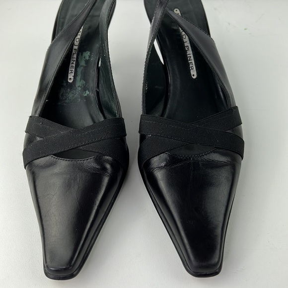 Donald J Pliner Lois Leather Slingback Pumps - Picture 3 of 12